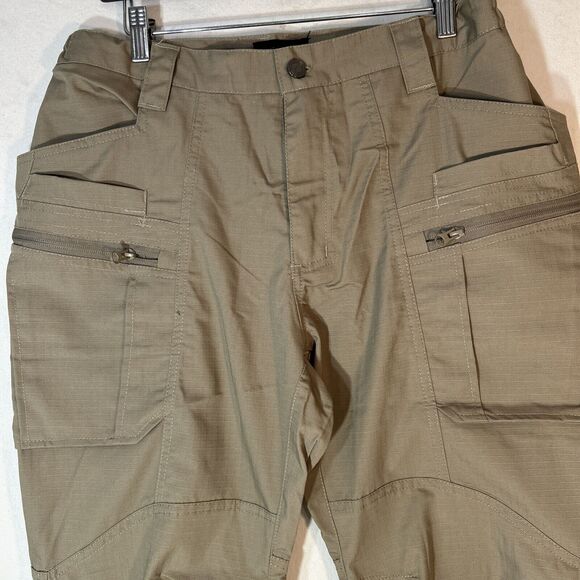 CARWORNIC Men's Tactical Pants Military Cargo Pants 32W x 30L Khaki - Picture 2 of 6